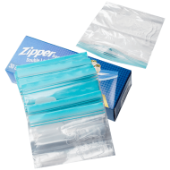 Pungi zip pentru uz casnic, 16 x 14 cm, 30 buc
